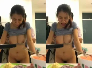 Chơi đủ mọi tư thế với con đỹ dâm thèm dương vật p4